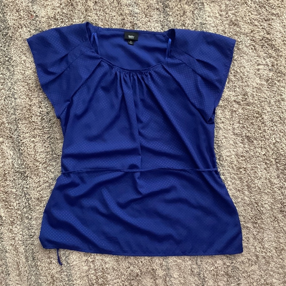 Massimo blue top